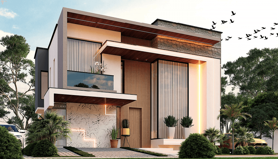 500sqm, 4 Bedrooms Fully-Detached Duplex With Attached BQ (Hillside estate) — photo 1